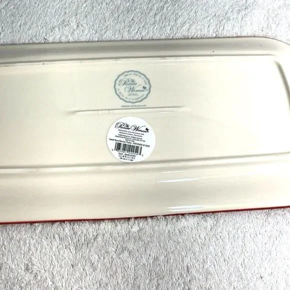 Pioneer Woman Sweet Rose Narrow Platter 14x7 Serving Tray - Picture 10 of 10